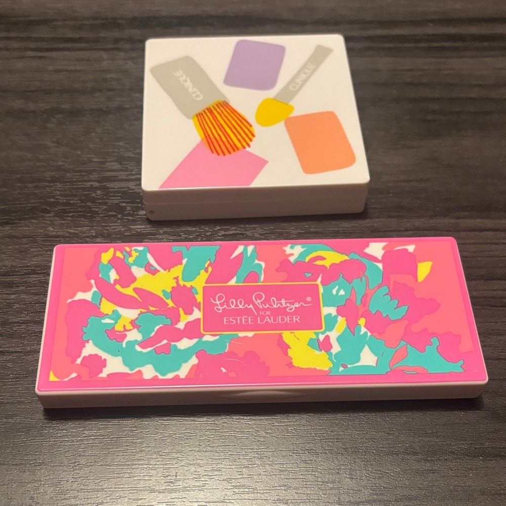 Colorful Makeup Palette: Estée Lauder and Clinique